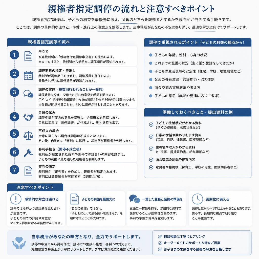 調停の流れとポイント