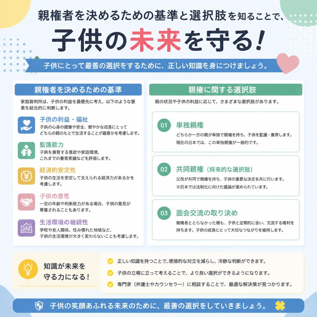 親権者はどのようにして決めるのですか？｜京都府京都市の弁護士なら小口淳也法律事務所